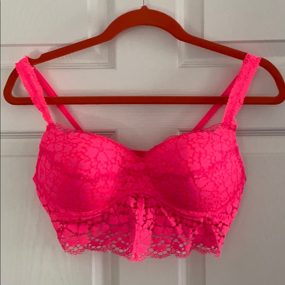 Victoria's Secret Other - Pink Lace VS push up bralette